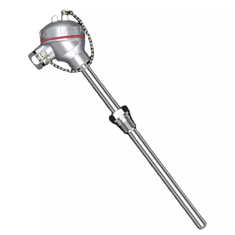 Industriell ugnssensor för hög temperatur Rostfri stålsond 1200°C K-typ termoelementsensor