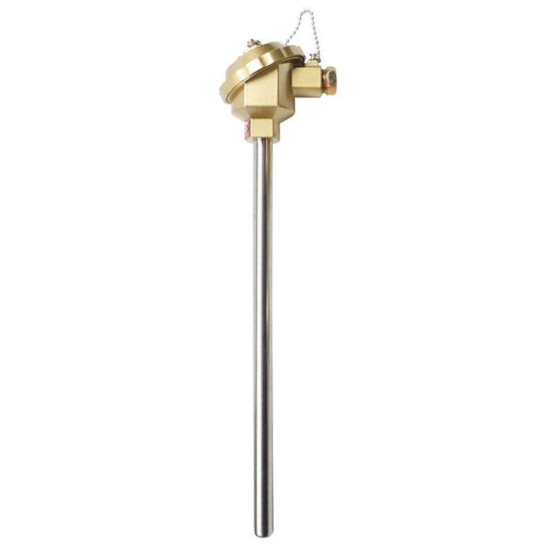 Isolerat, vattentätt, slitstarkt termoelement rostfritt stål material 1800°C K-typ termoelement PT100 RTD-typ sond termoelement