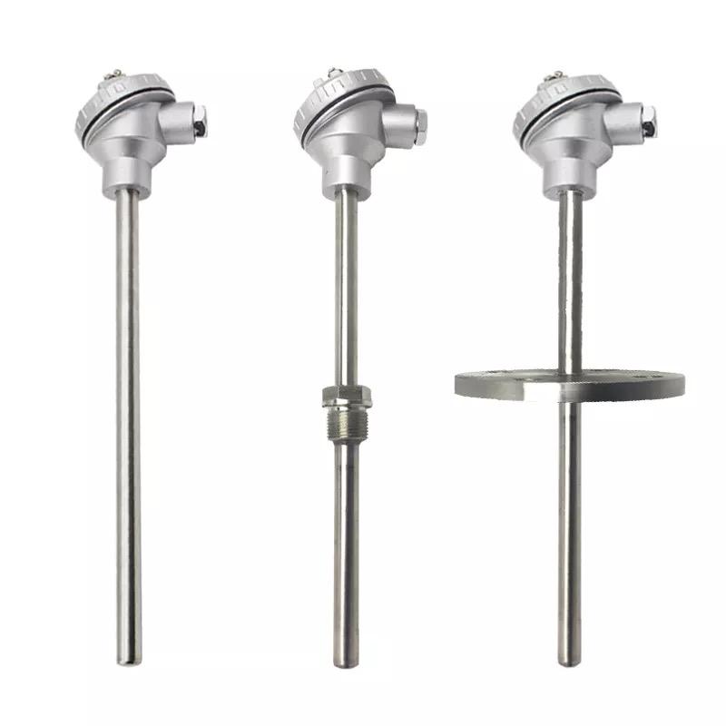Industriell ugnssensor för hög temperatur Rostfri stålsond 1200°C K-typ termoelementsensor