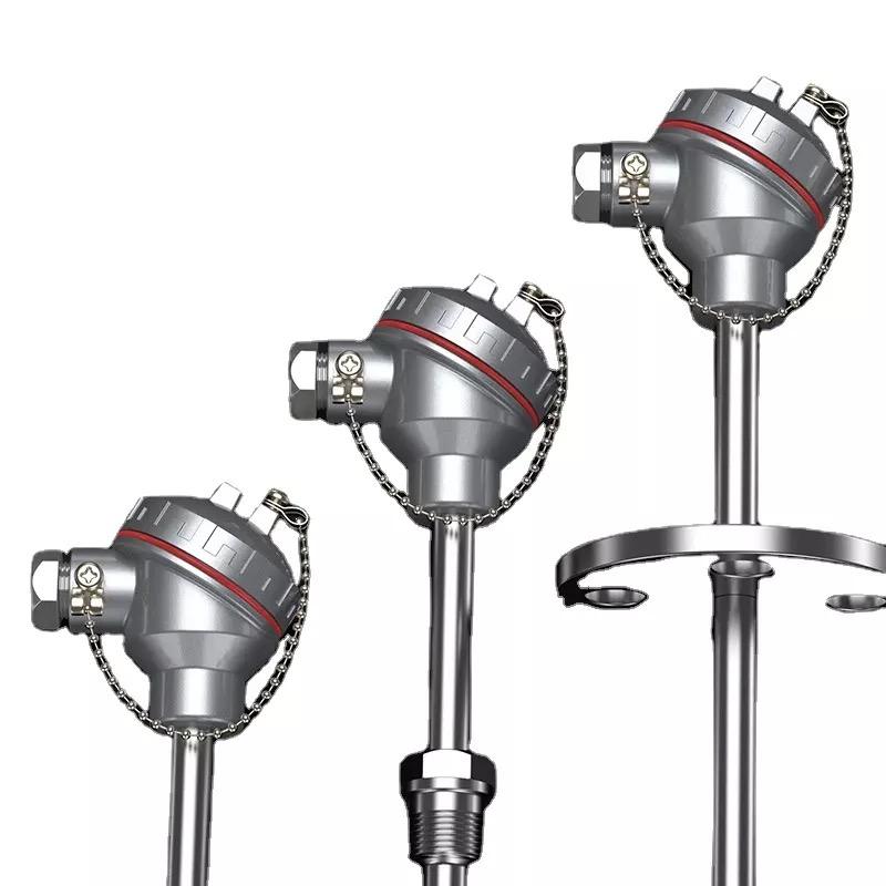 Industriell ugnssensor för hög temperatur Rostfri stålsond 1200°C K-typ termoelementsensor