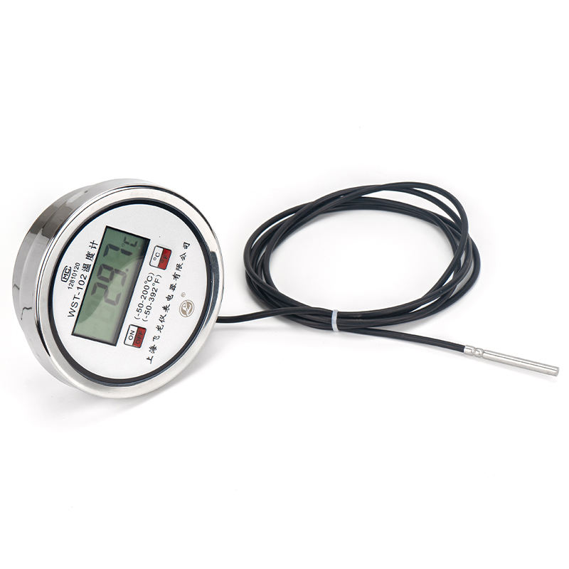 Anpassad bimetallisk digital termometer för industriell temperaturmätning Vattentät bimetallisk termometer