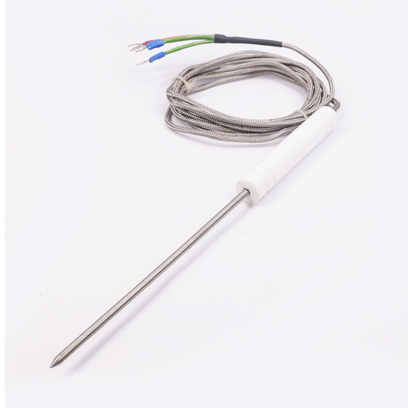 PT1000 PT100 NTC livsmedelsklassad sondtemperatursensor i rostfritt stål sond termoelement för köttgrillar och ugnar