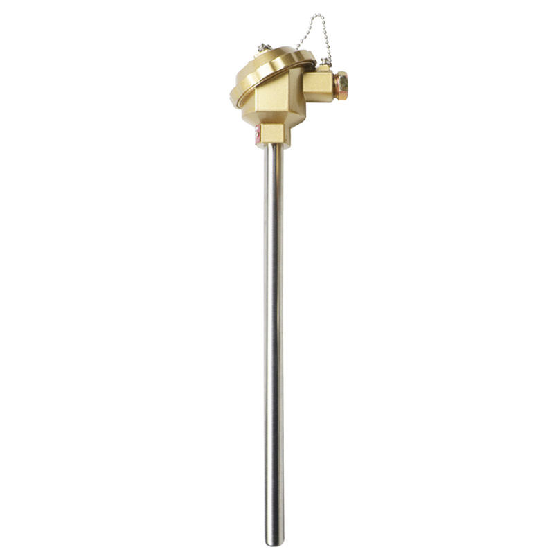 Isolerat, vattentätt, slitstarkt termoelement rostfritt stål material 1800°C K-typ termoelement PT100 RTD-typ sond termoelement