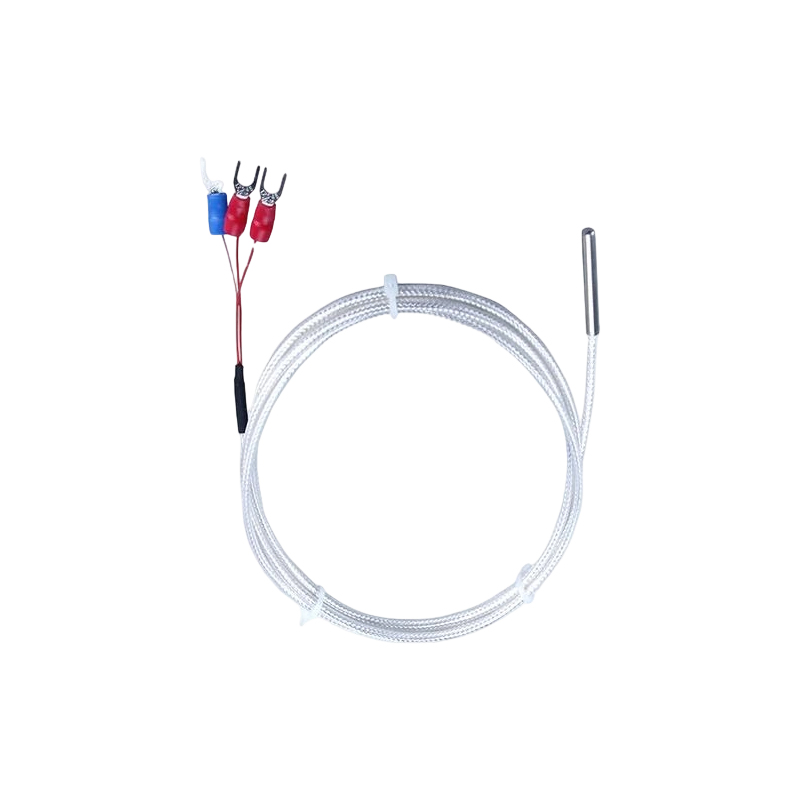 Industriell PT100 RTD temperatursensor 3-tråds platina termistor 50 mm termoelementsond