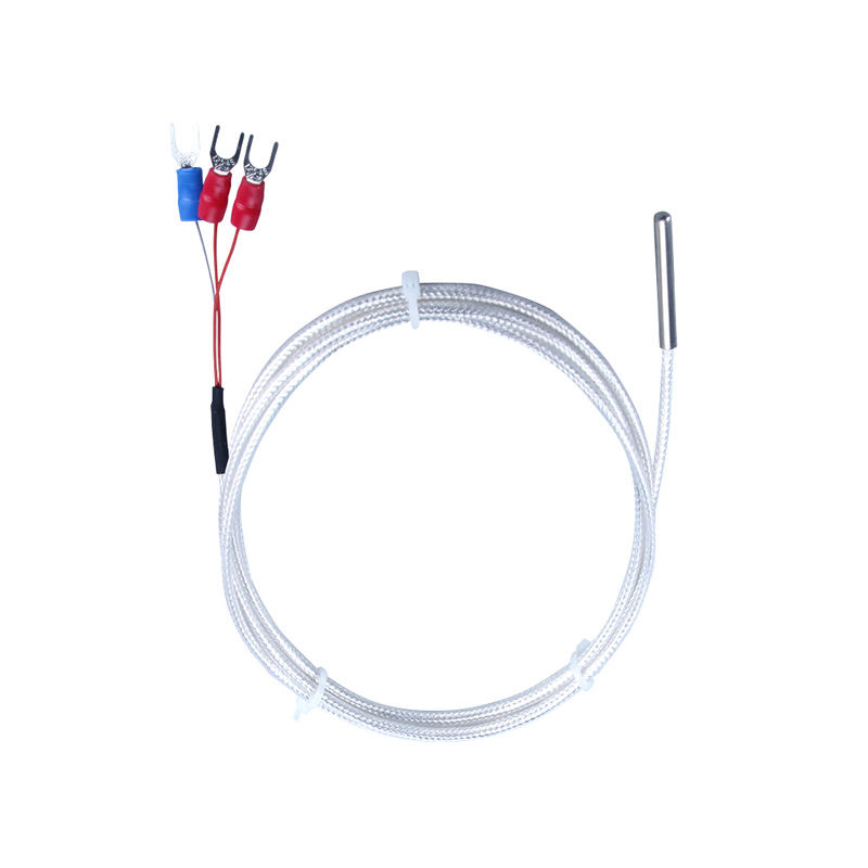WZP-035 PT100 Sond 5 × 35 mm kabel 1–20 m Platinamotståndstermometer RTD Korrosionsbeständig Vattentät Anti-korrosionstemperatursensor