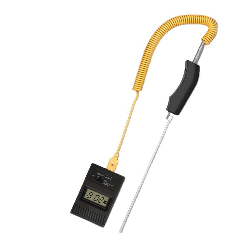 Certifierad handhållet termoelement PT100K typ temperatursensor flexibel termoelement mätsond