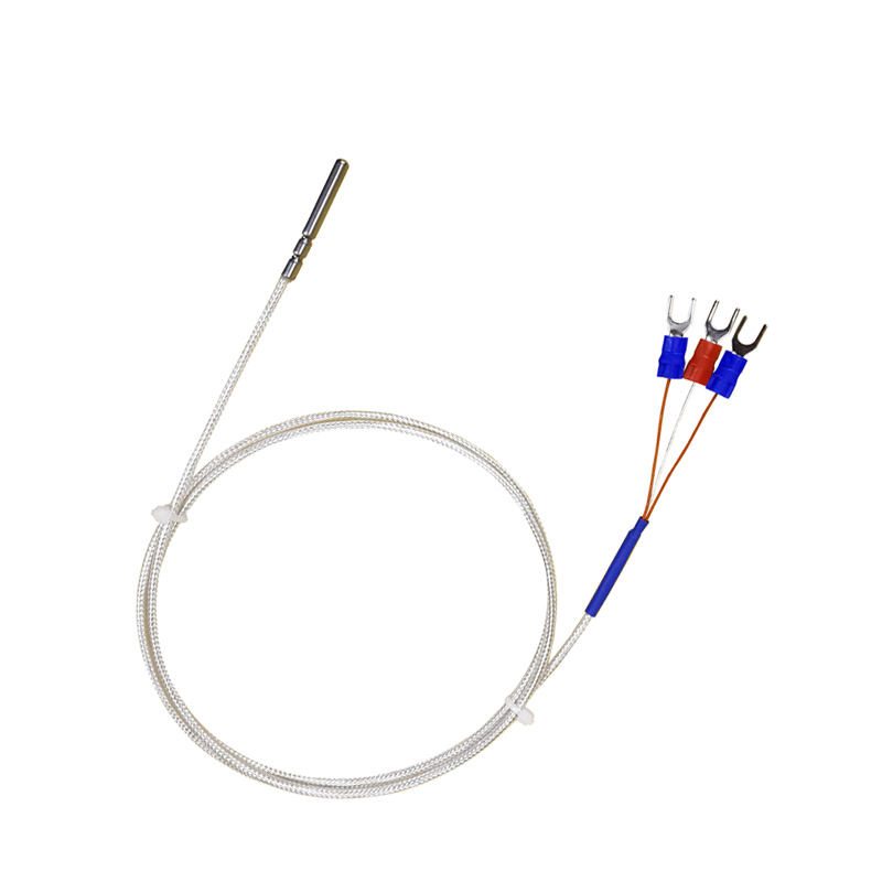 WZP-035 PT100 Sond 5 × 35 mm kabel 1–20 m Platinamotståndstermometer RTD Korrosionsbeständig Vattentät Anti-korrosionstemperatursensor