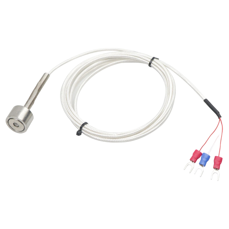 Magnetisk PT100K temperatursensor med magnetiserad platina motståndstermometer (RTD) Stark magnetisk attraktion för termoelement