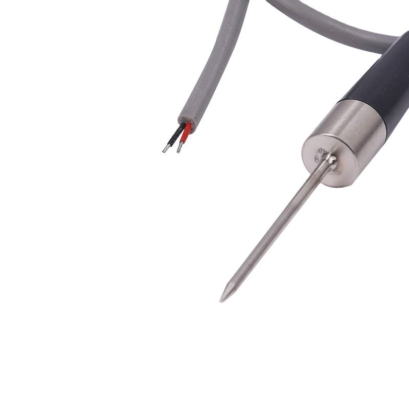 3 mm diameter sond 3-tråds RTD Pt100 temperatursensor Handhållen K-typ 1-meters termoelement Nålsond i rostfritt stål