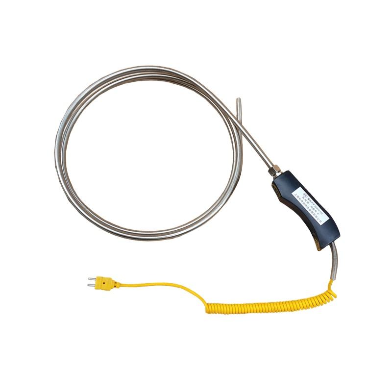 Certifierad handhållet termoelement PT100K typ temperatursensor flexibel termoelement mätsond