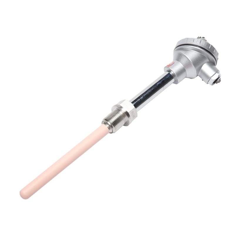 0,2–0,4 mm tråddiameter Typ S/B/R platina-rodium termoelement ugns högtemperatursensorsond för smält metall