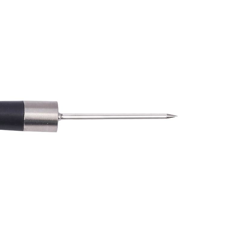 3 mm diameter sond 3-tråds RTD Pt100 temperatursensor Handhållen K-typ 1-meters termoelement Nålsond i rostfritt stål