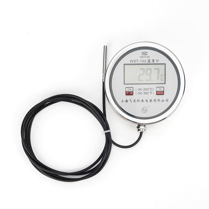 Anpassad bimetallisk digital termometer för industriell temperaturmätning Vattentät bimetallisk termometer